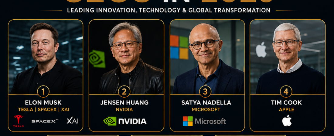 7 Most Influential CEOs in 2026