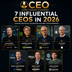 7 Influential CEOs in 2026